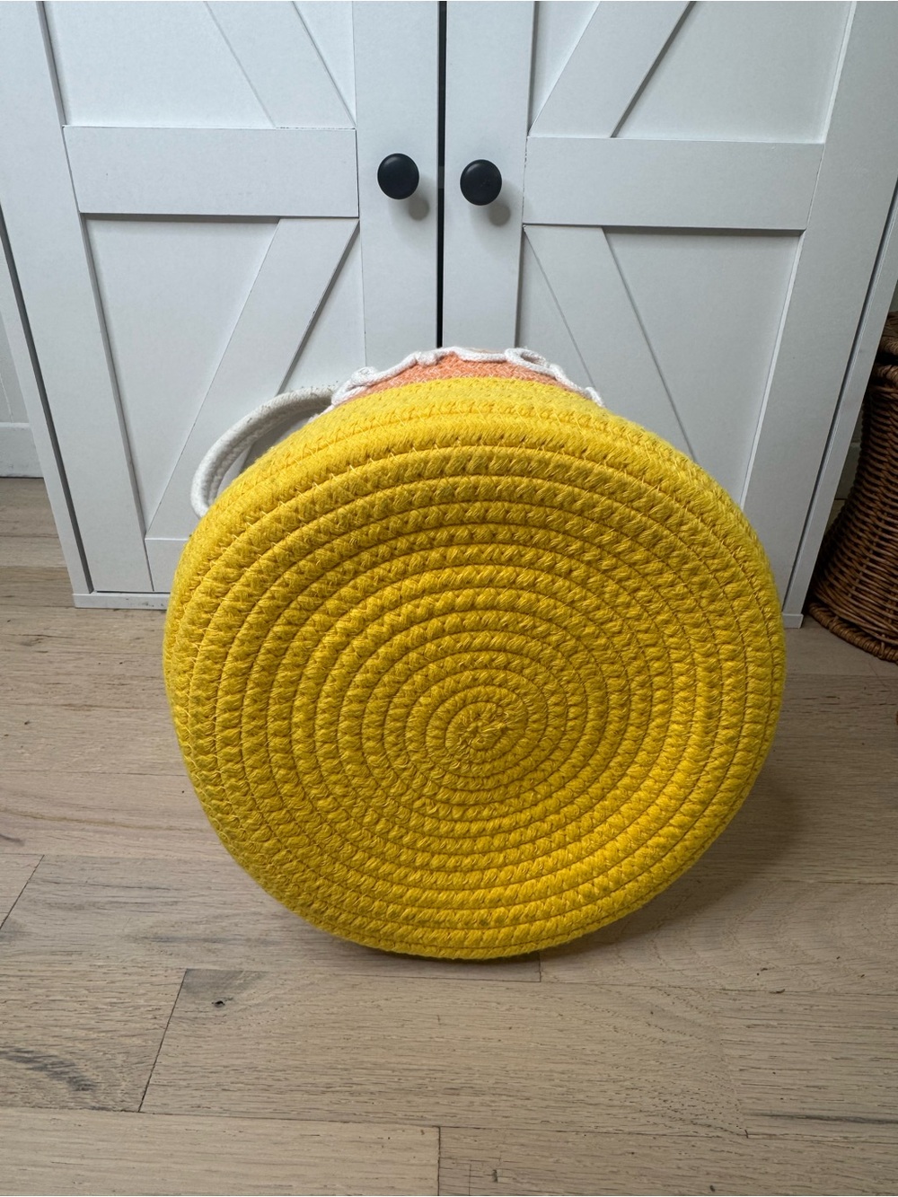 Candy Corn Robe Basket - Picture 5 of 5